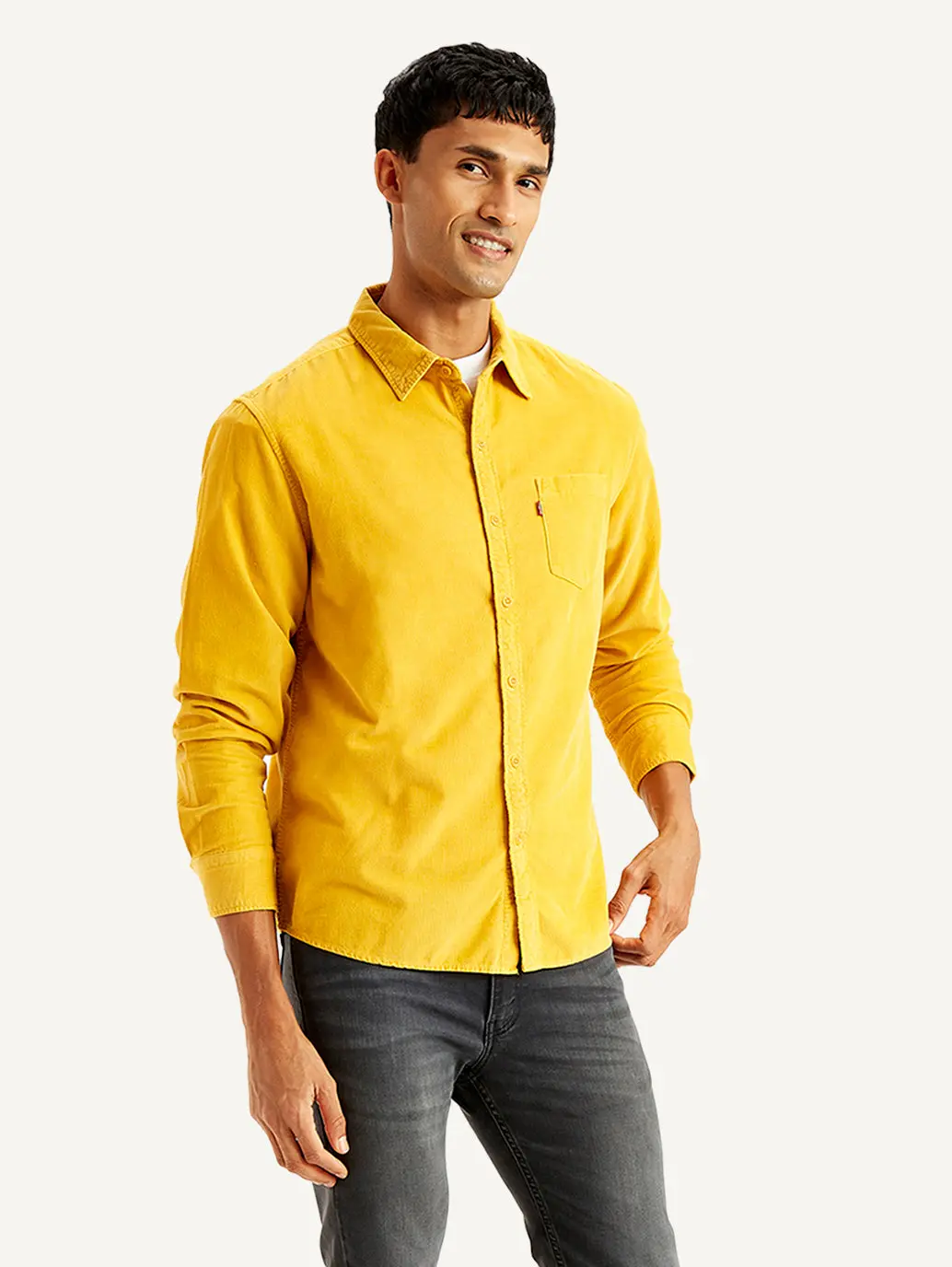 Men's Solid Slim Fit Shirt 5