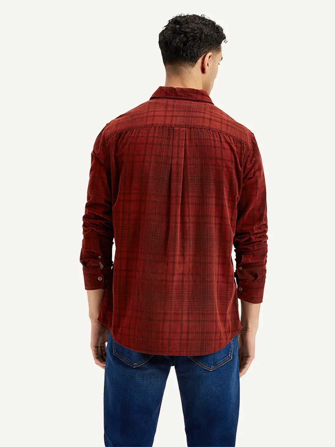 Men's Plaid Slim Fit Shirt 3