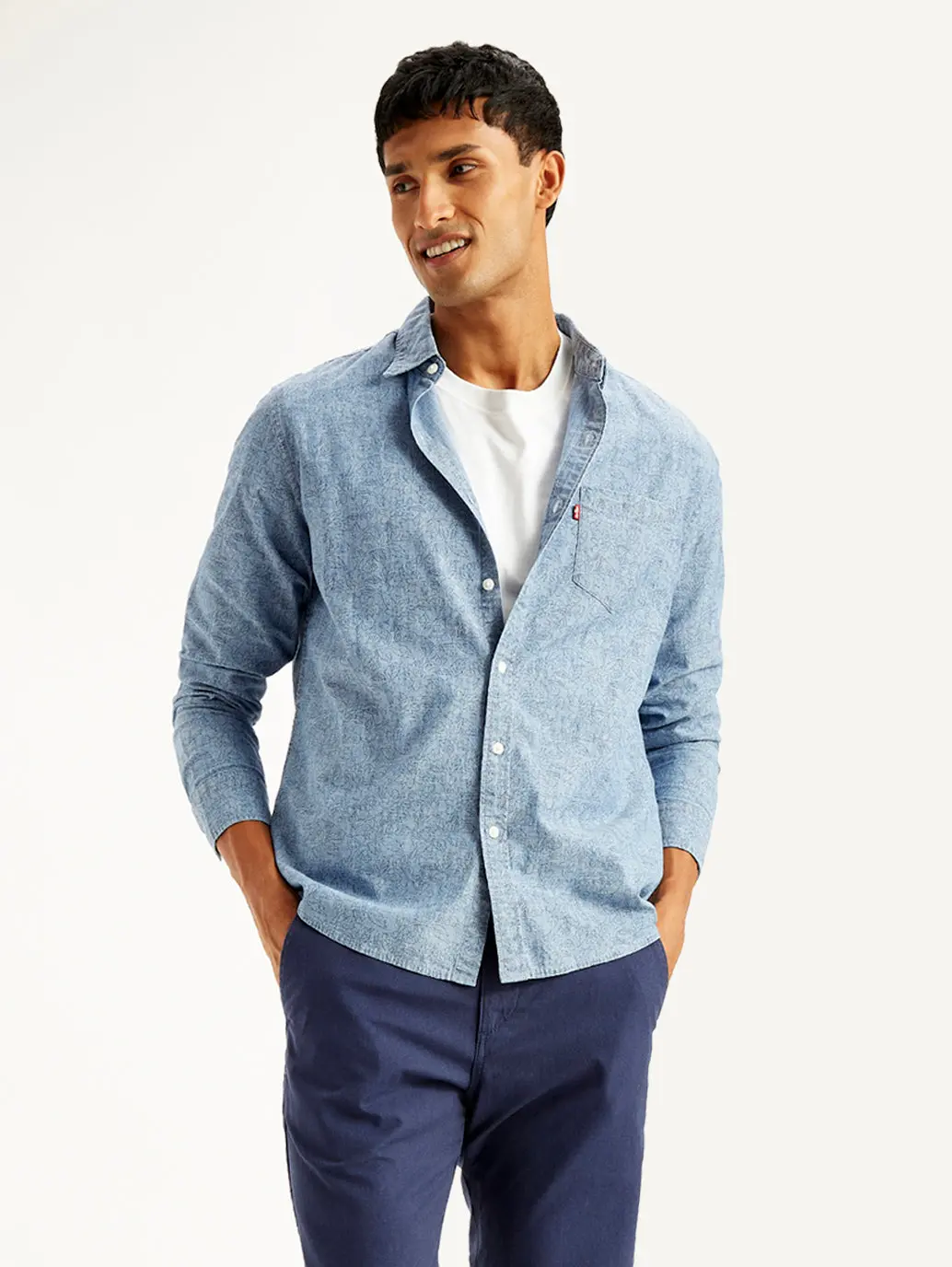 Men's Floral Slim Fit Shirt 1