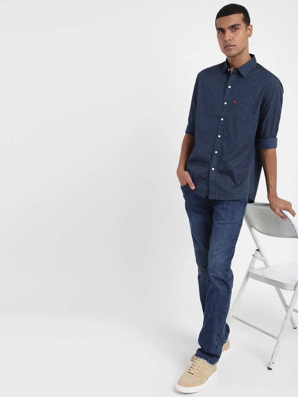 Men's All Over Print Slim Fit Shirt 2