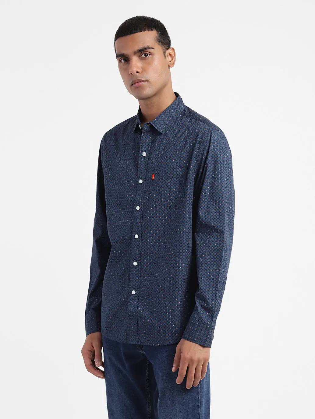 Men's All Over Print Slim Fit Shirt 4