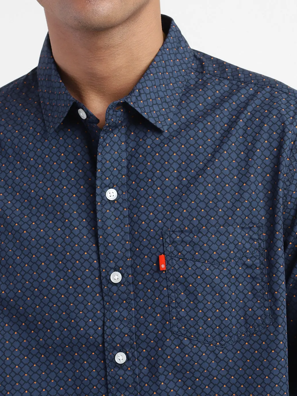 Men's All Over Print Slim Fit Shirt 5