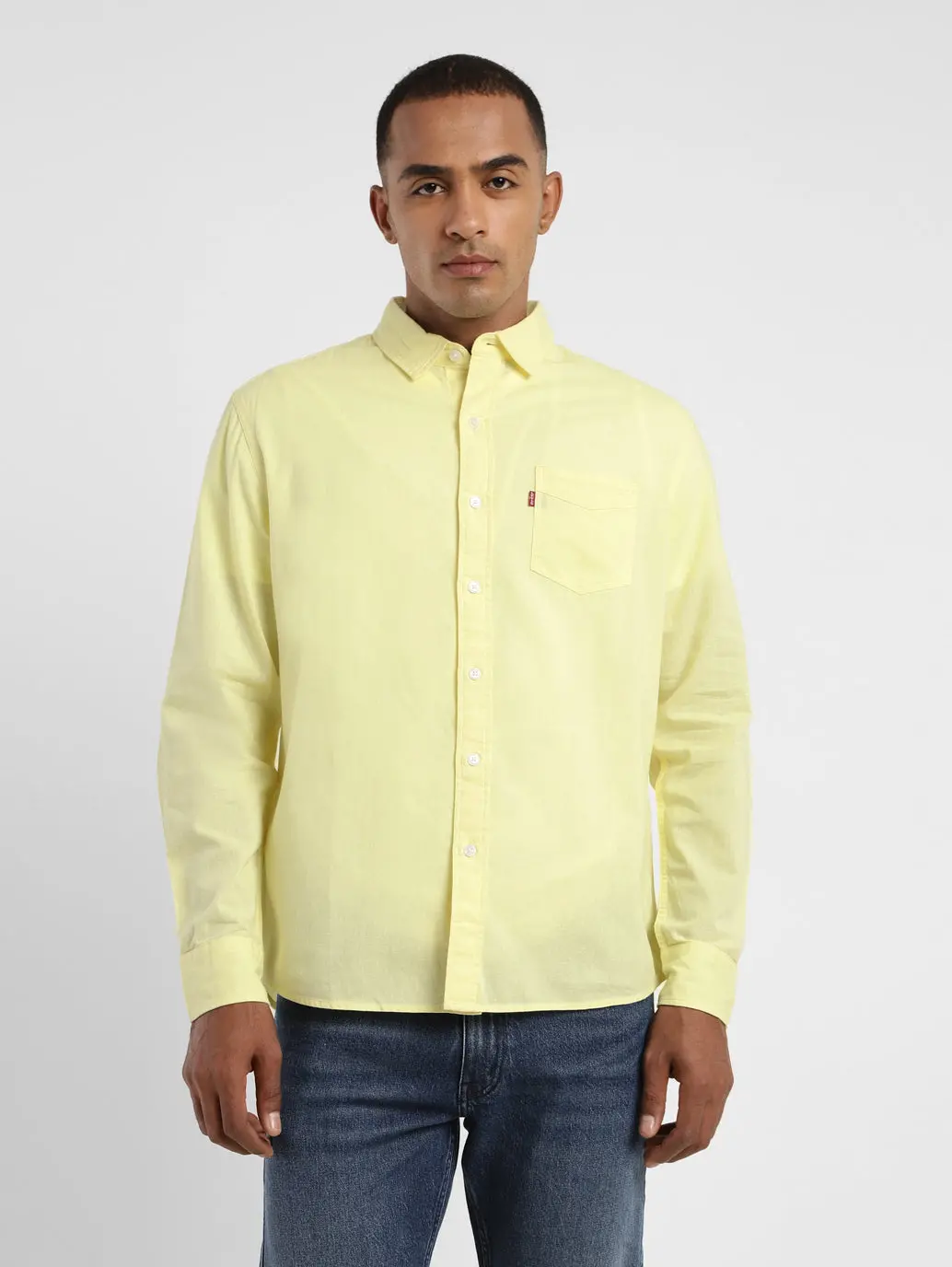 Men's Solid Slim Fit Shirt 1