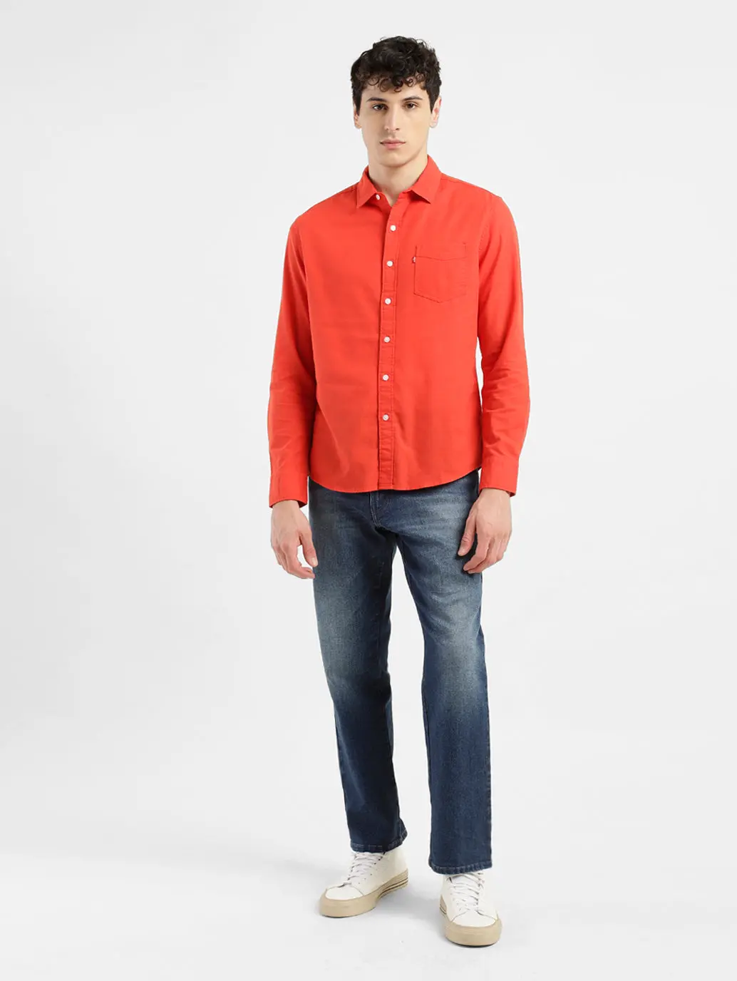 Men's Solid Slim Fit Shirt 1