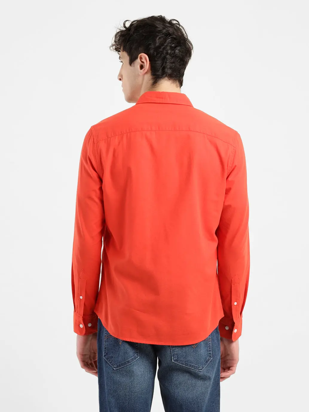 Men's Solid Slim Fit Shirt 3