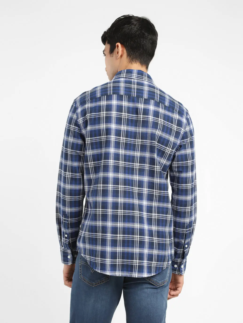 Men's Checkered Slim Fit Shirt 3