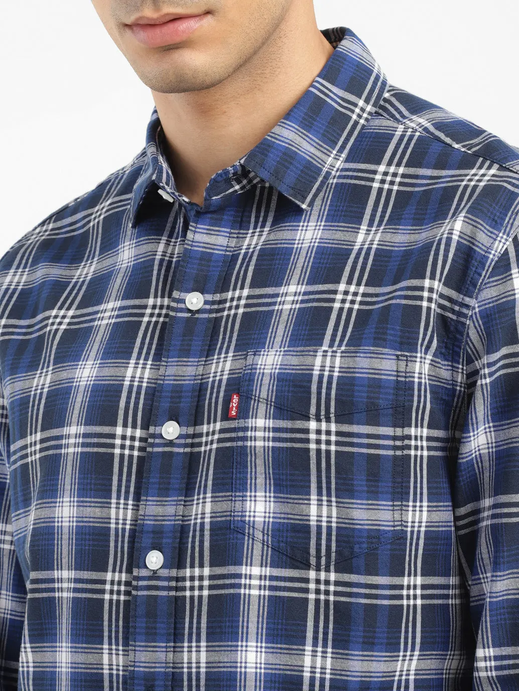 Men's Checkered Slim Fit Shirt 5