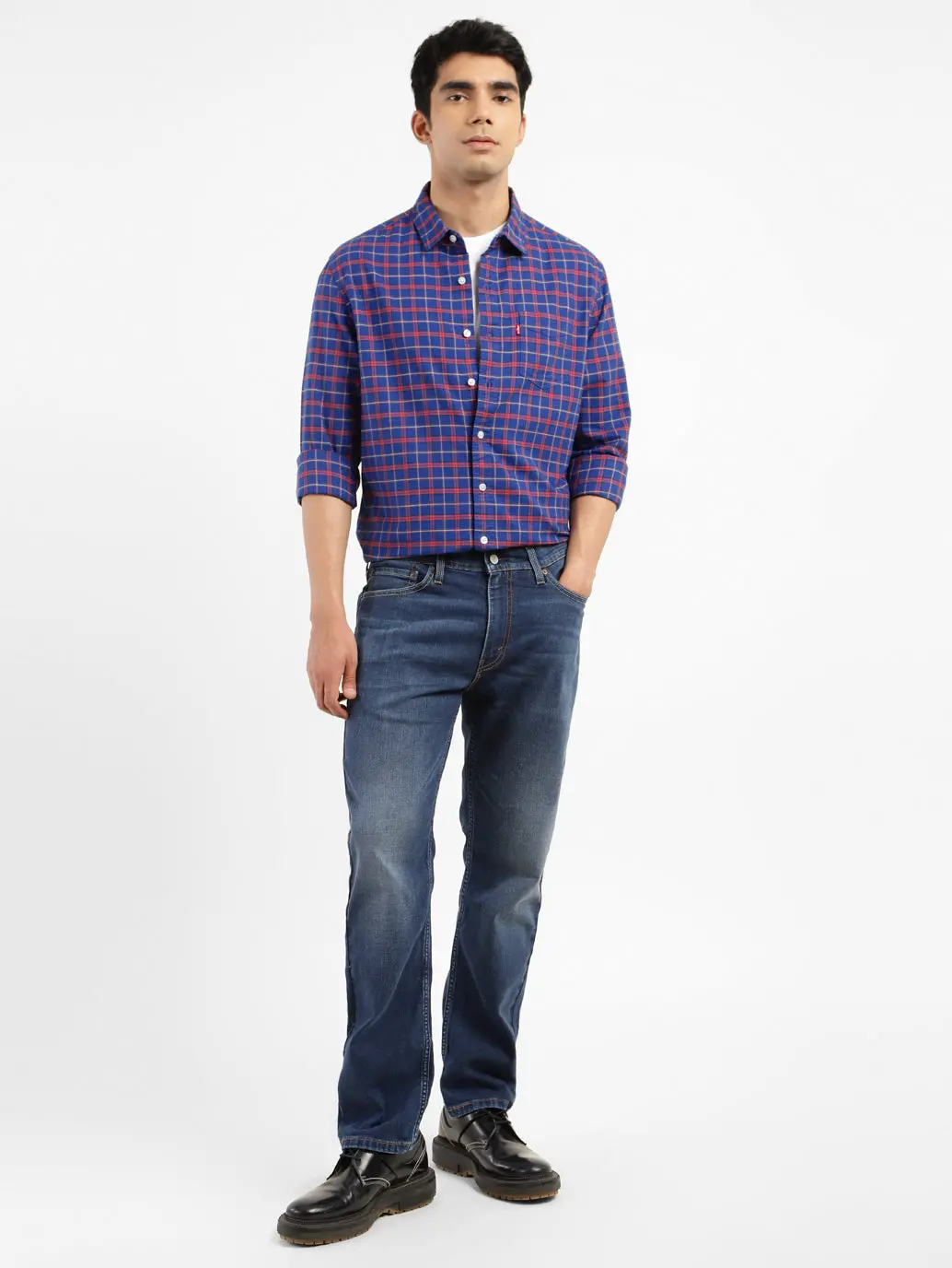 Men's Checkered Slim Fit Shirt 2