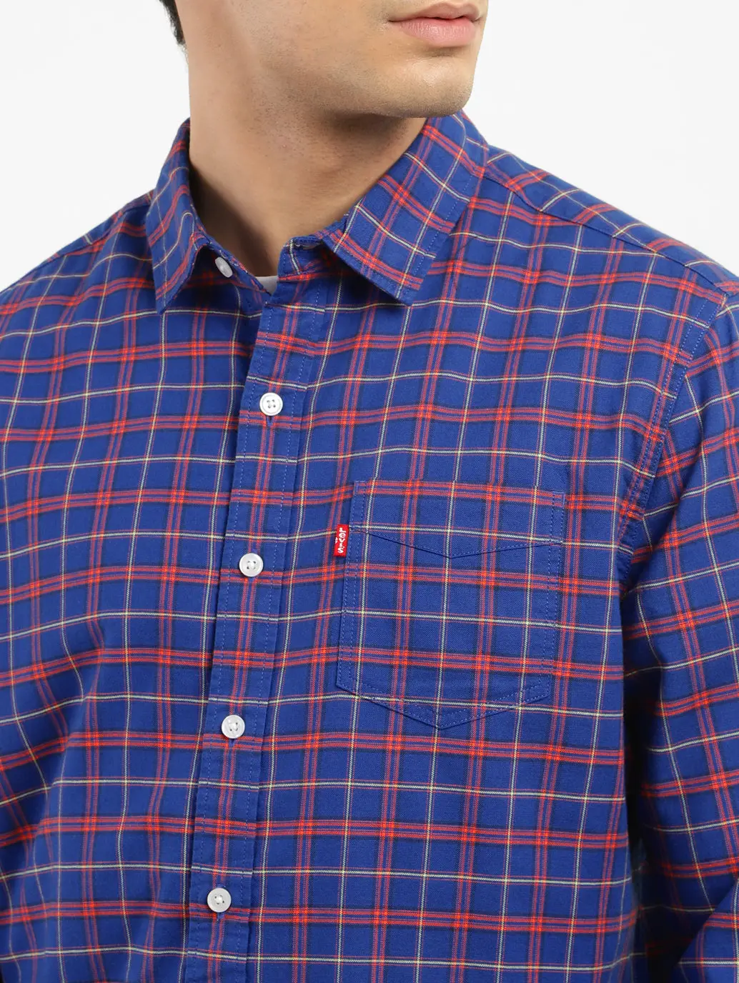 Men's Checkered Slim Fit Shirt 5