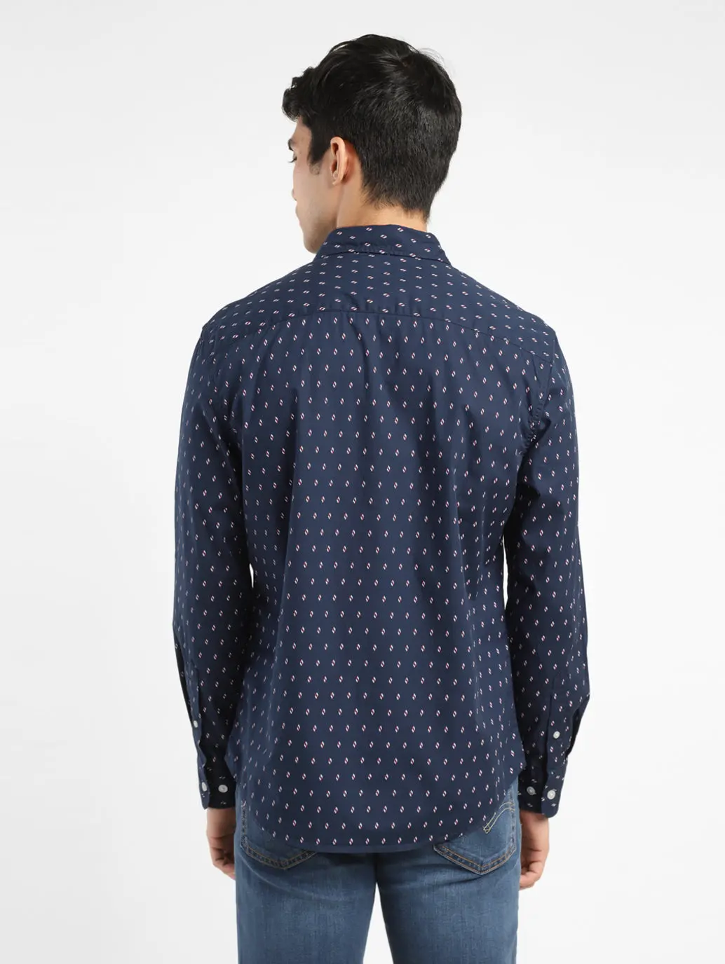 Men's Printed Slim Fit Shirt 3