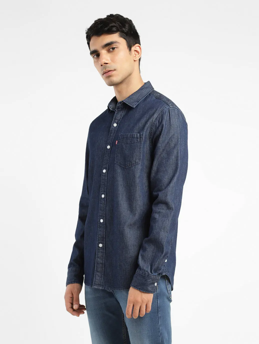Men's Solid Slim Fit Shirt 4