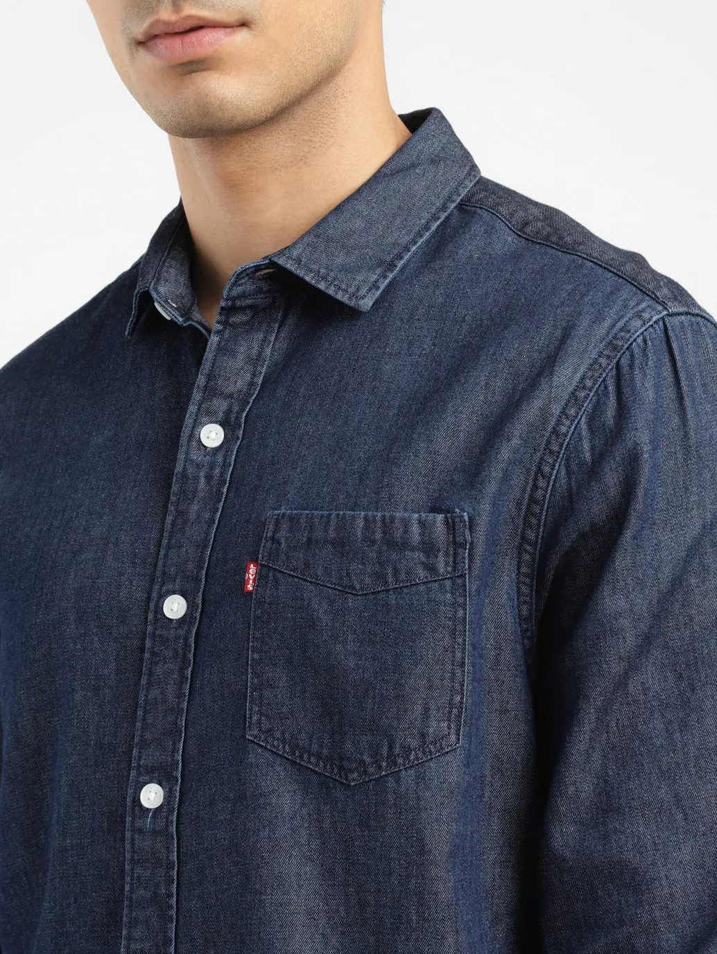 Men's Solid Slim Fit Shirt 5