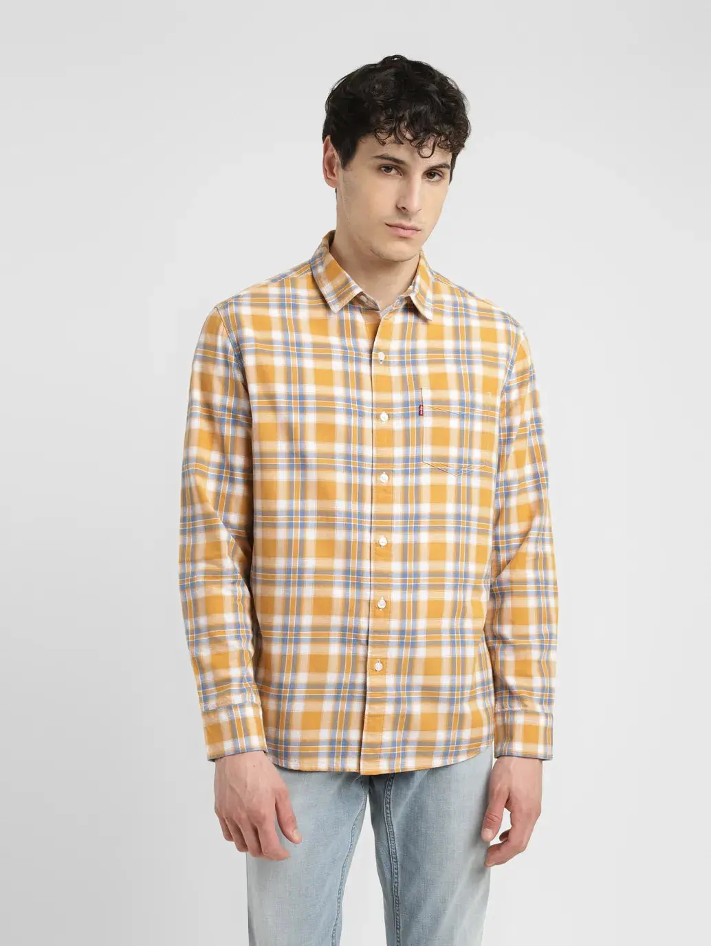 Men's Checkered Slim Fit Shirt 2