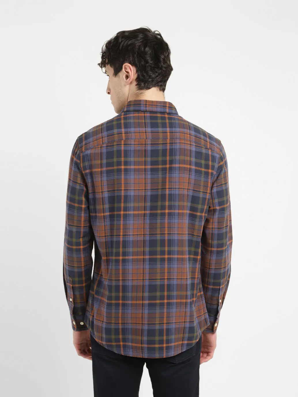 Men's Checkered Slim Fit Shirt 3