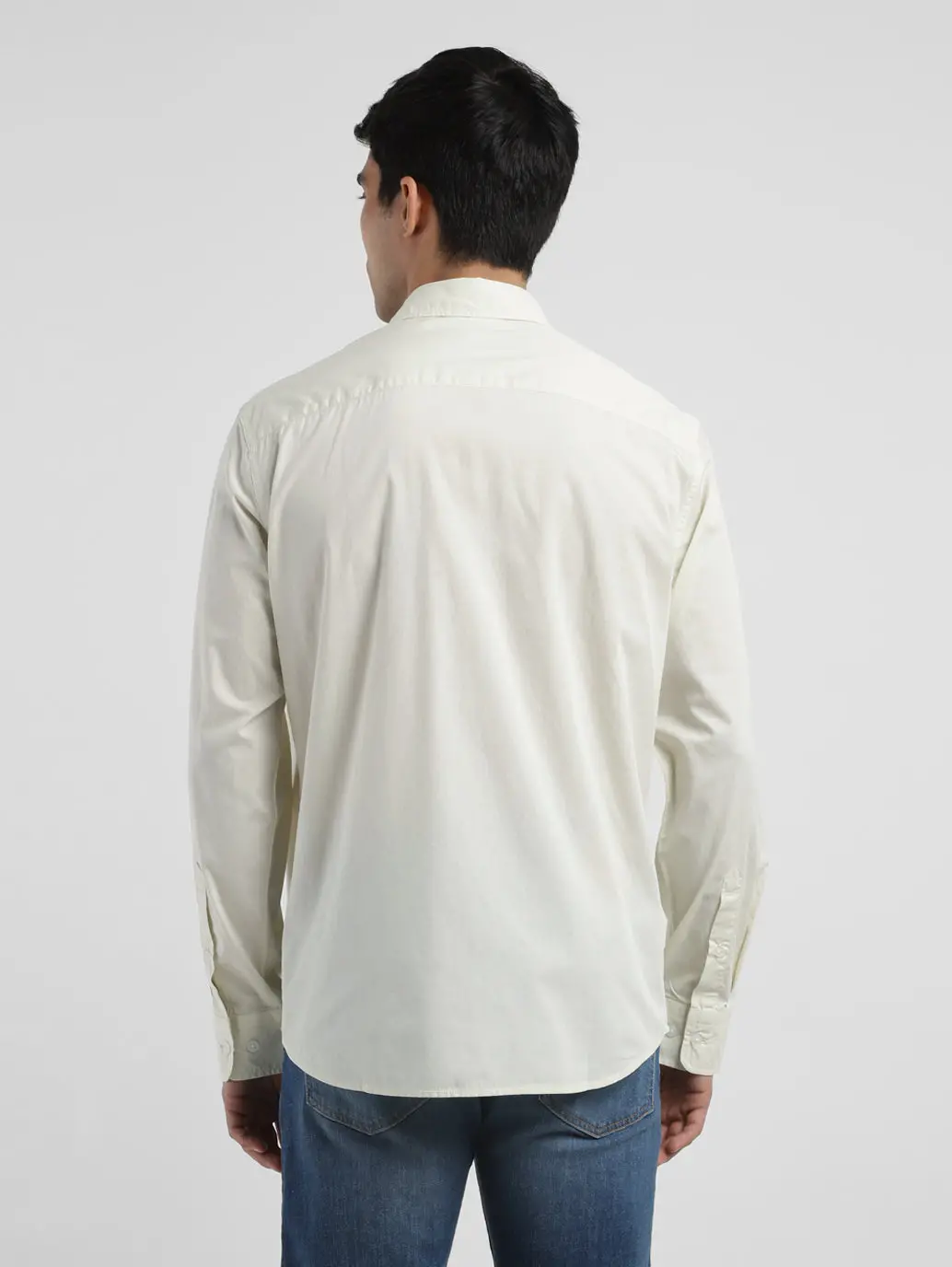 Men's Solid Slim Fit Shirt 3