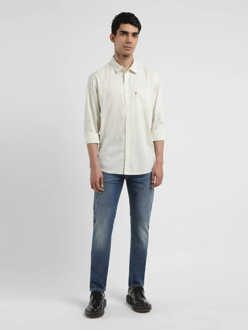 Men's Solid Slim Fit Shirt 6