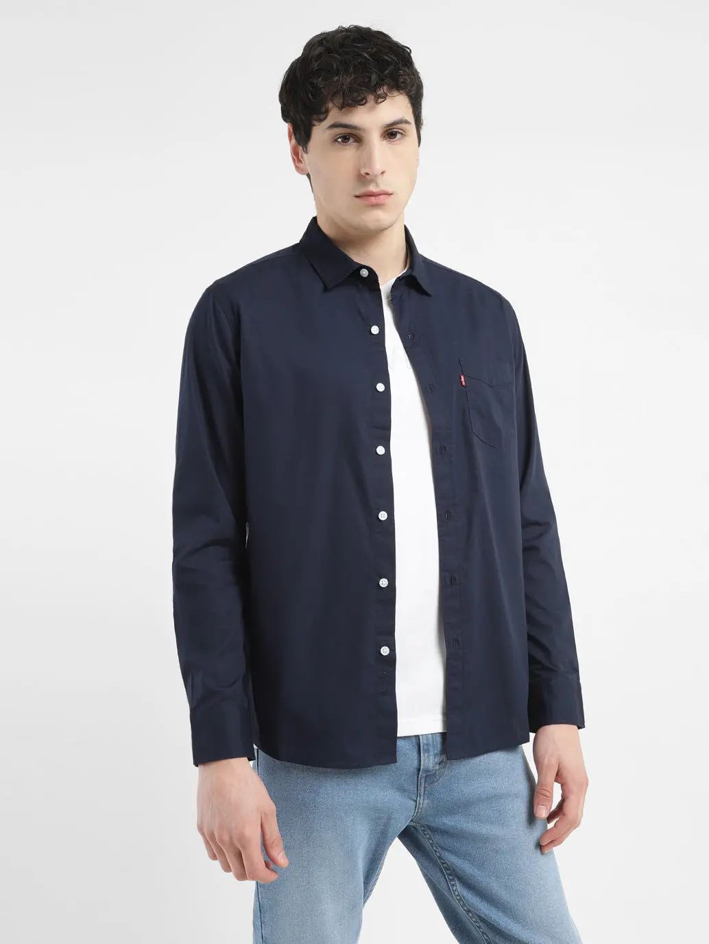 Men's Solid Slim Fit Shirt 2
