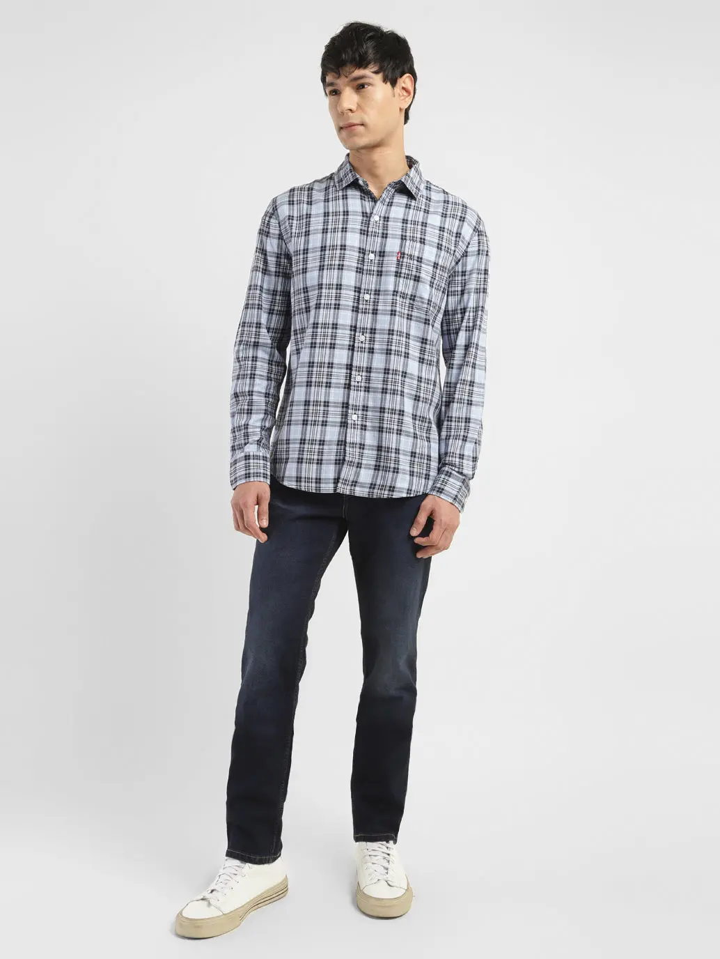 Men's Checkered Slim Fit Shirt 6