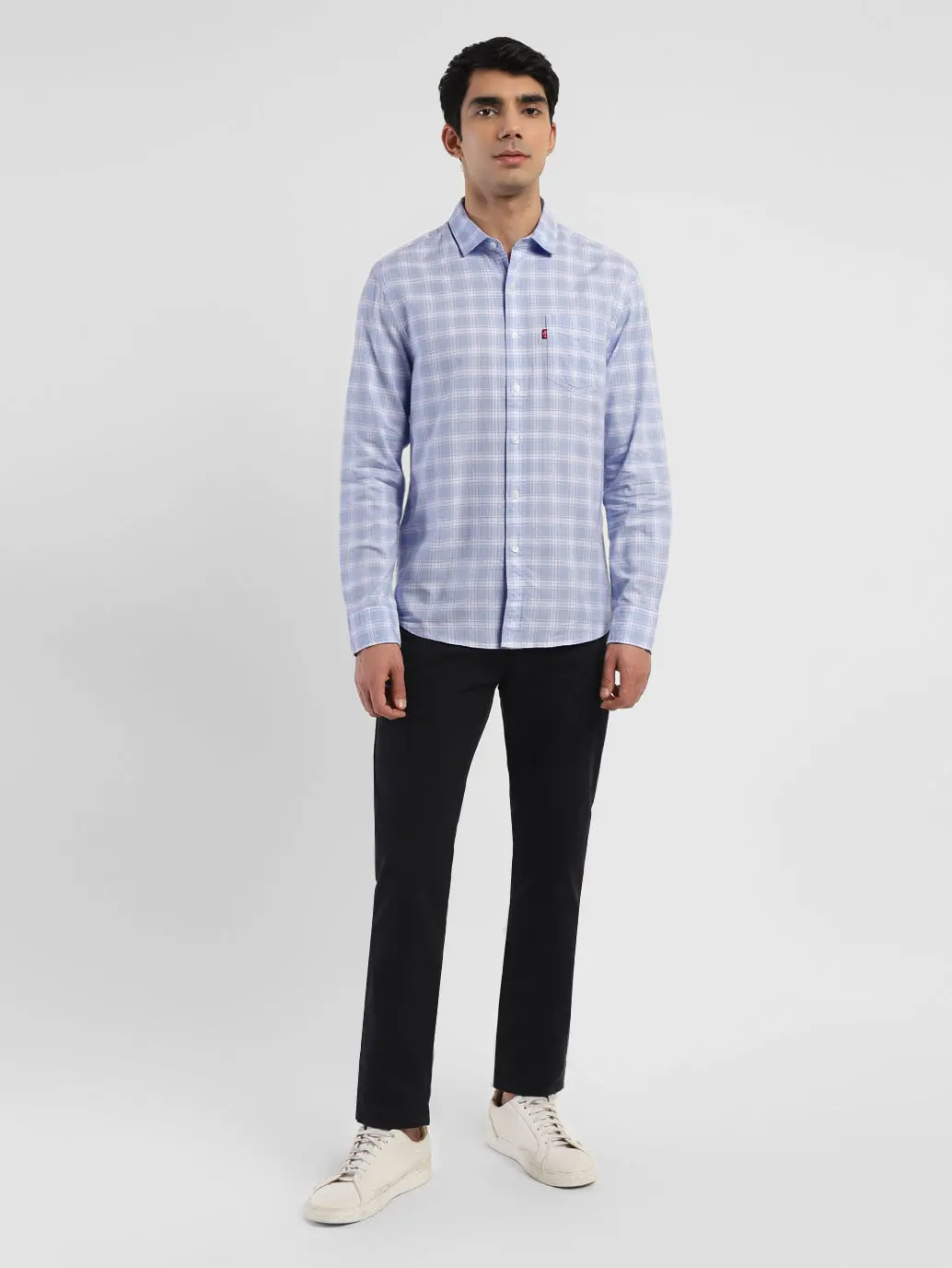 Men's Checkered Slim Fit Shirt 6