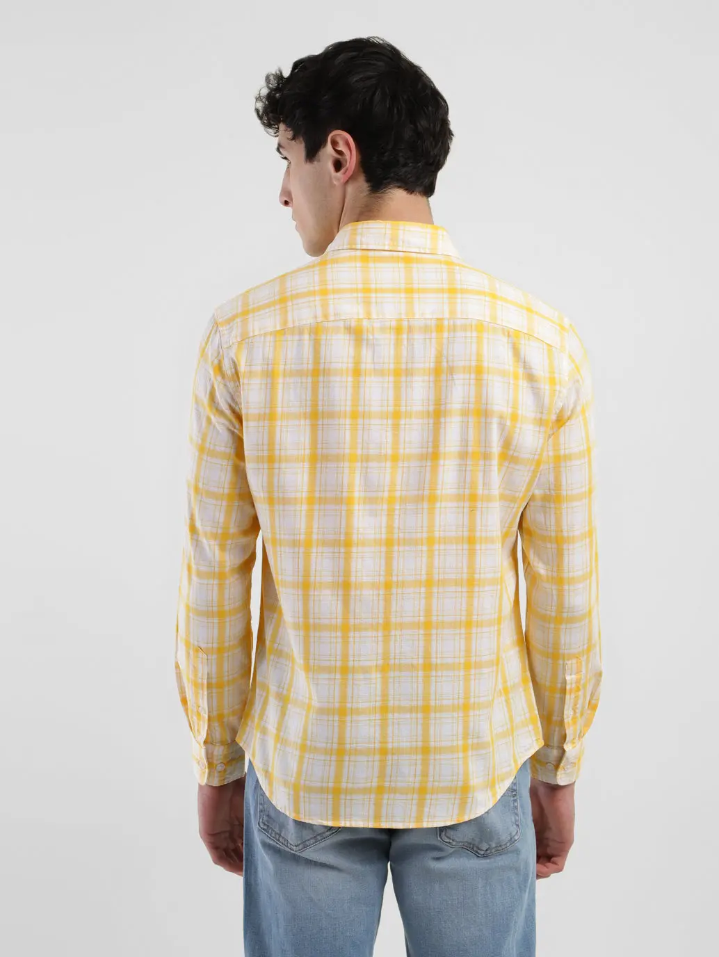 Men's Checkered Slim Fit Shirt 3