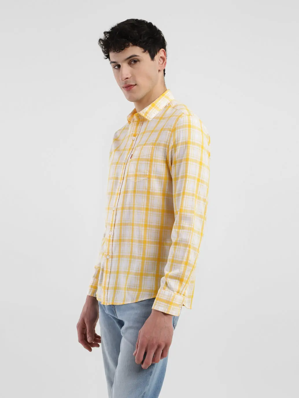 Men's Checkered Slim Fit Shirt 4
