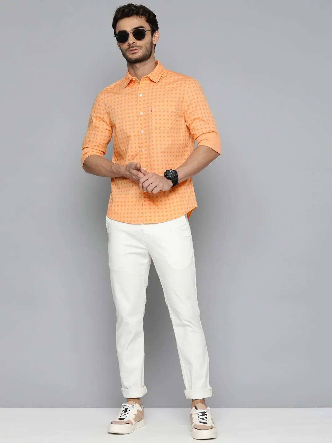 Men's All Over Printed Slim Fit Shirt 1