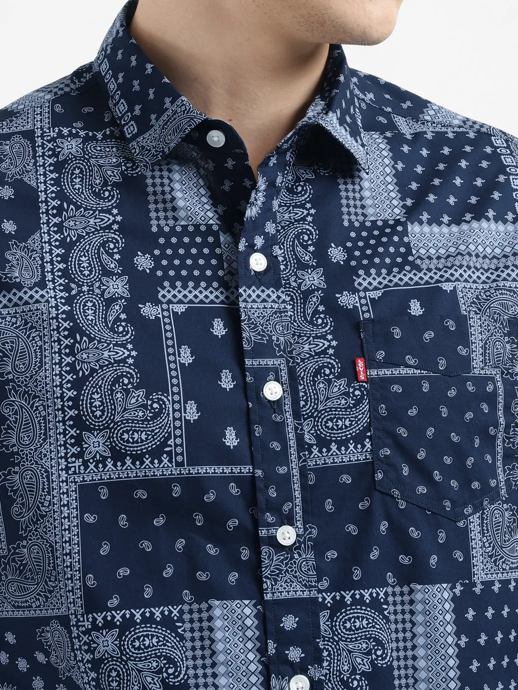 Men's All Over Printed Slim Fit Shirt 5