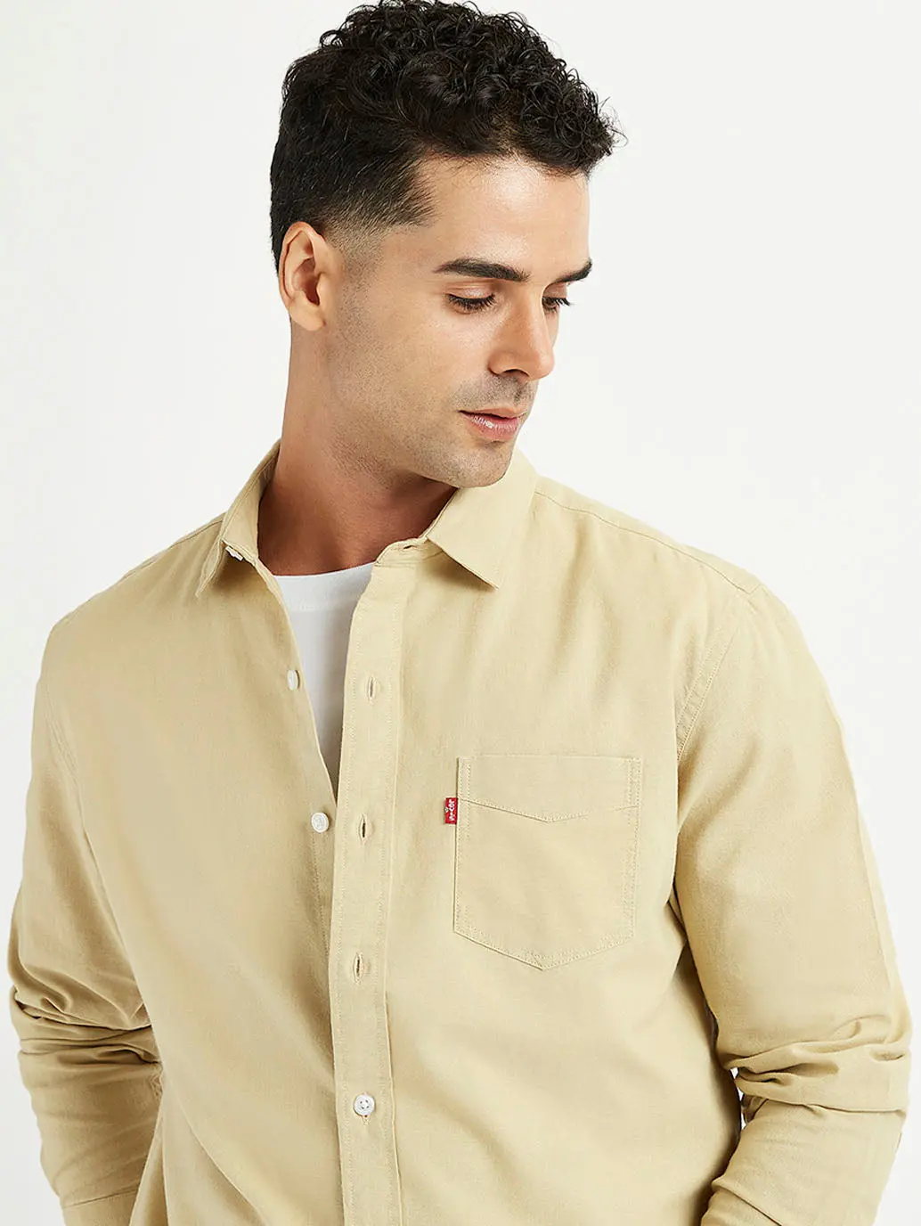 Men's Solid Slim Fit Shirt 1