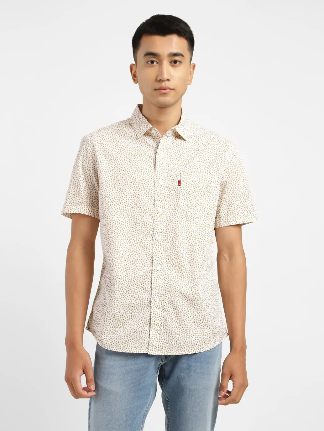Men's Floral Print Slim Fit Shirt 2