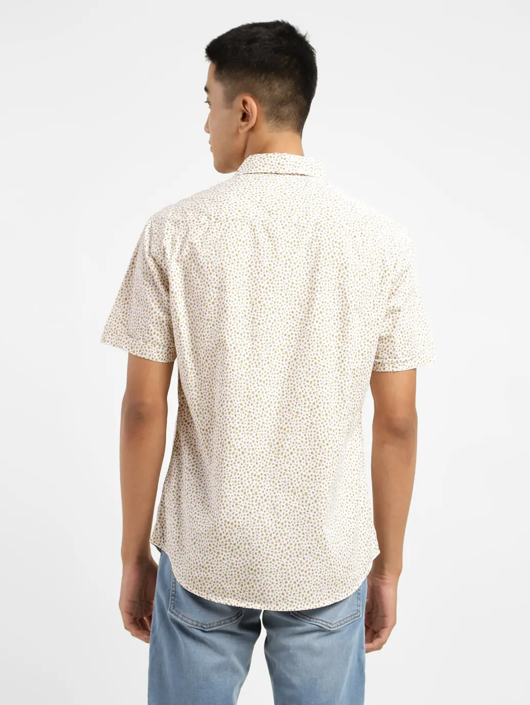 Men's Floral Print Slim Fit Shirt 3