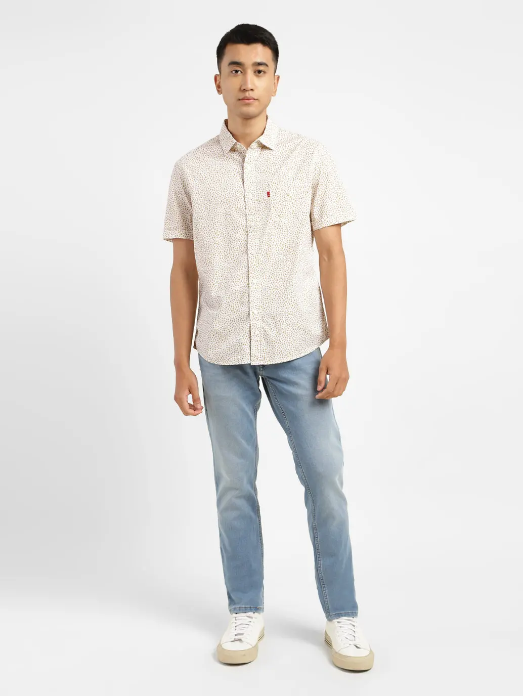 Men's Floral Print Slim Fit Shirt 5