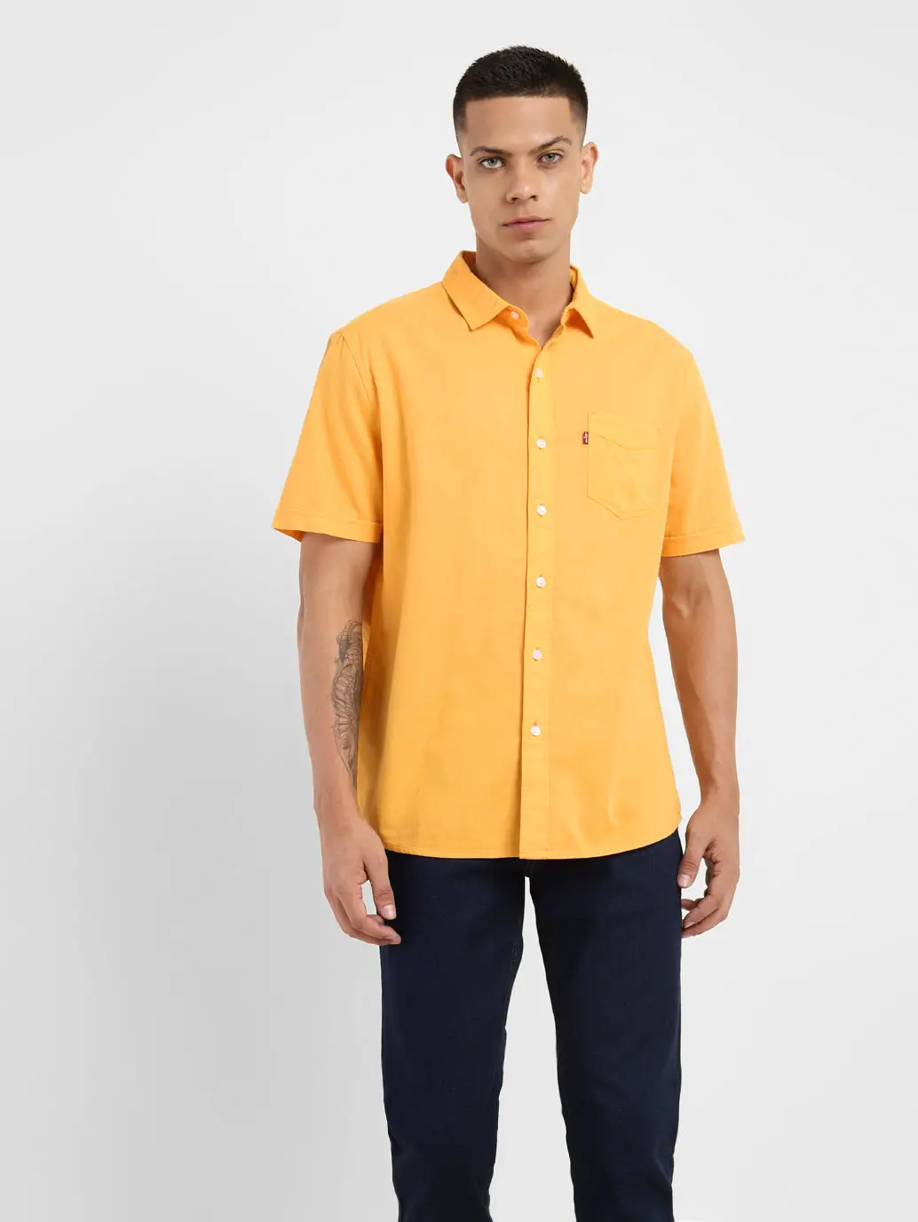 Men's Solid Slim Fit Shirt 2