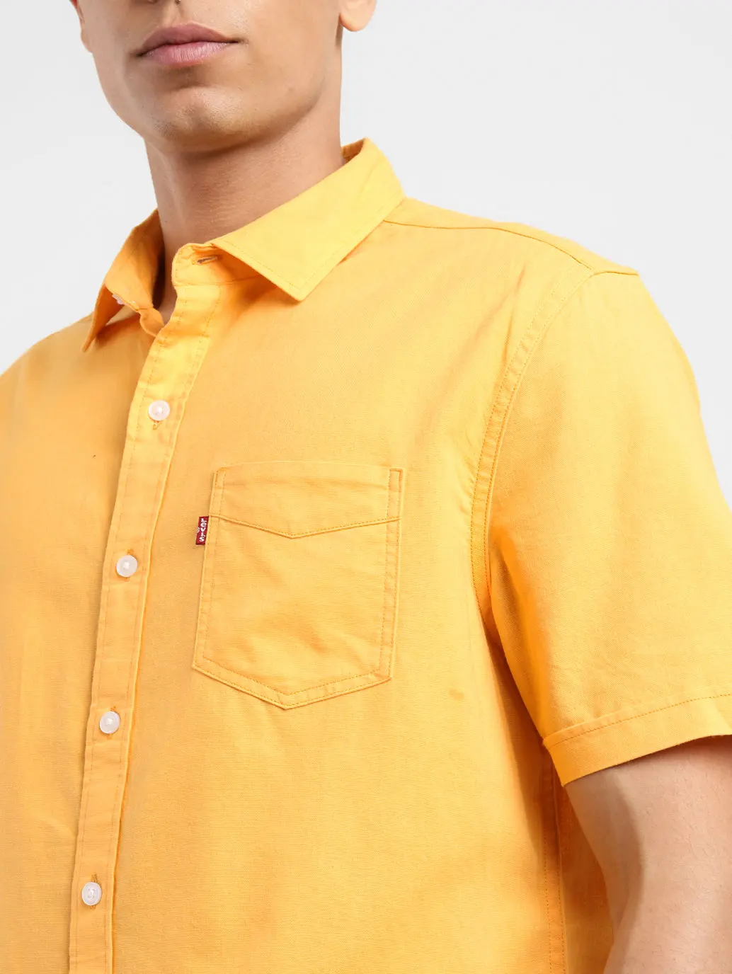 Men's Solid Slim Fit Shirt 5