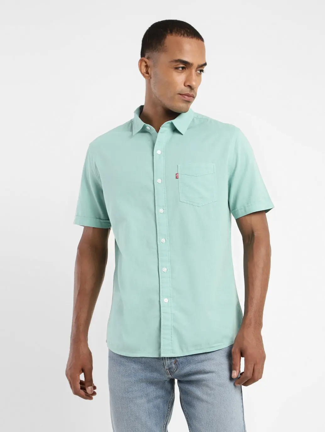 Men's Solid Slim Fit Shirt 2