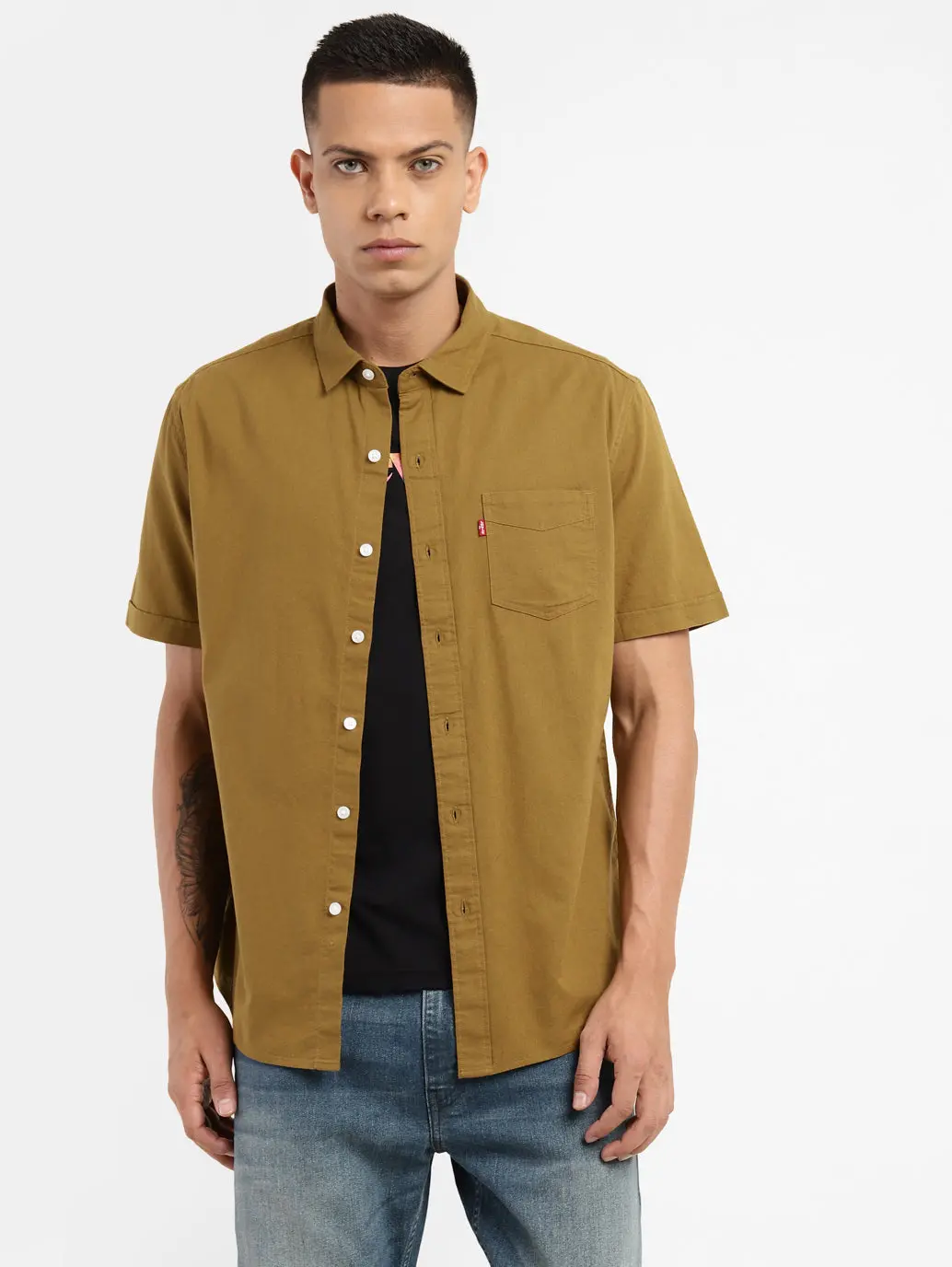 Men's Solid Slim Fit Shirt 2