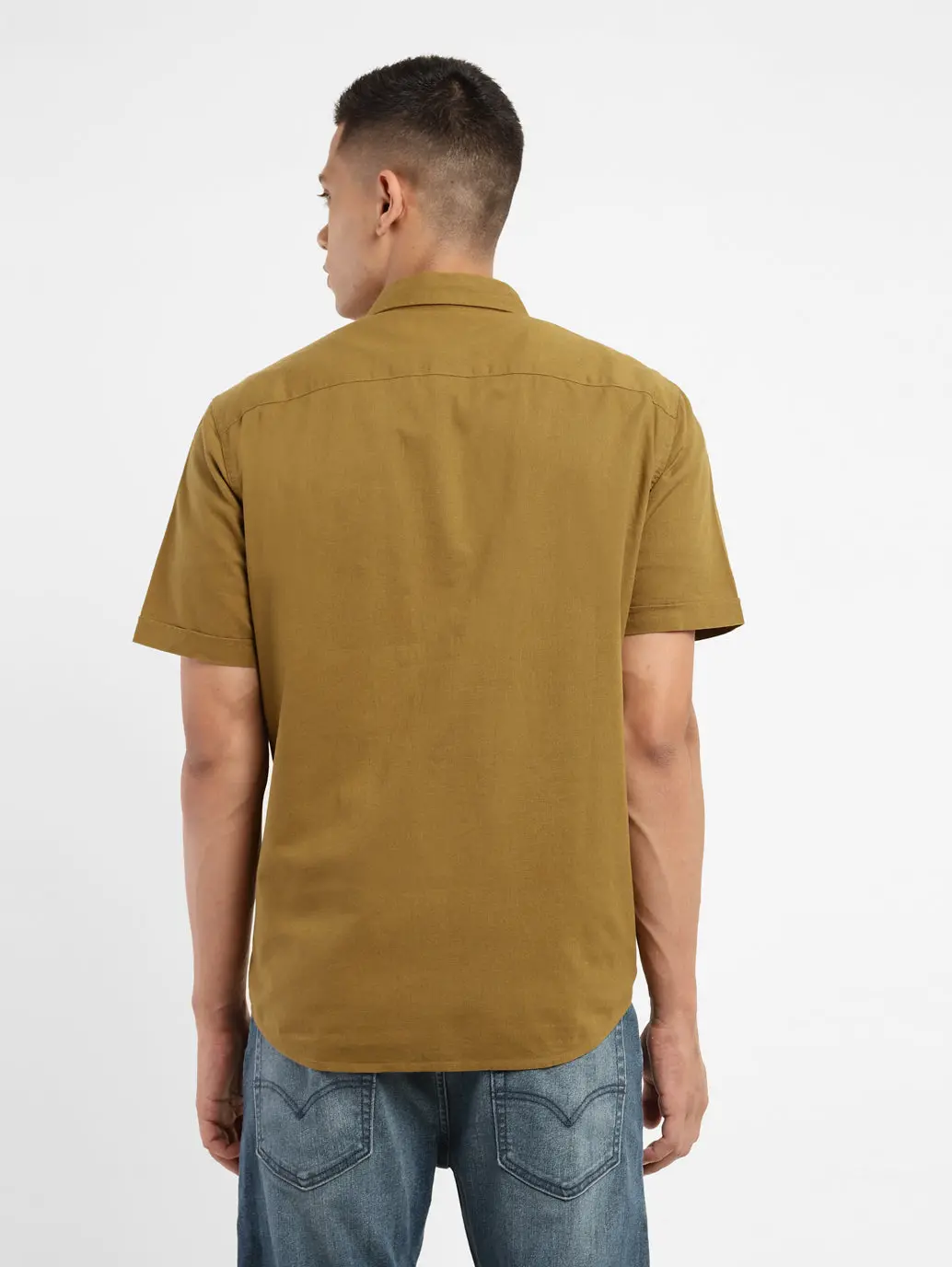 Men's Solid Slim Fit Shirt 3