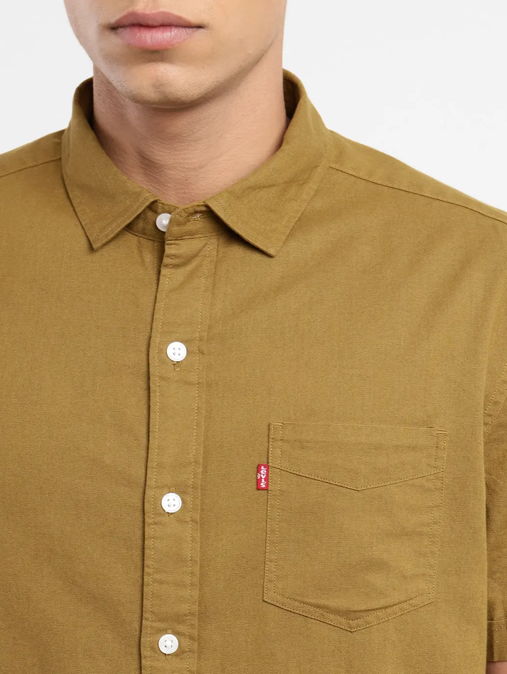 Men's Solid Slim Fit Shirt 5