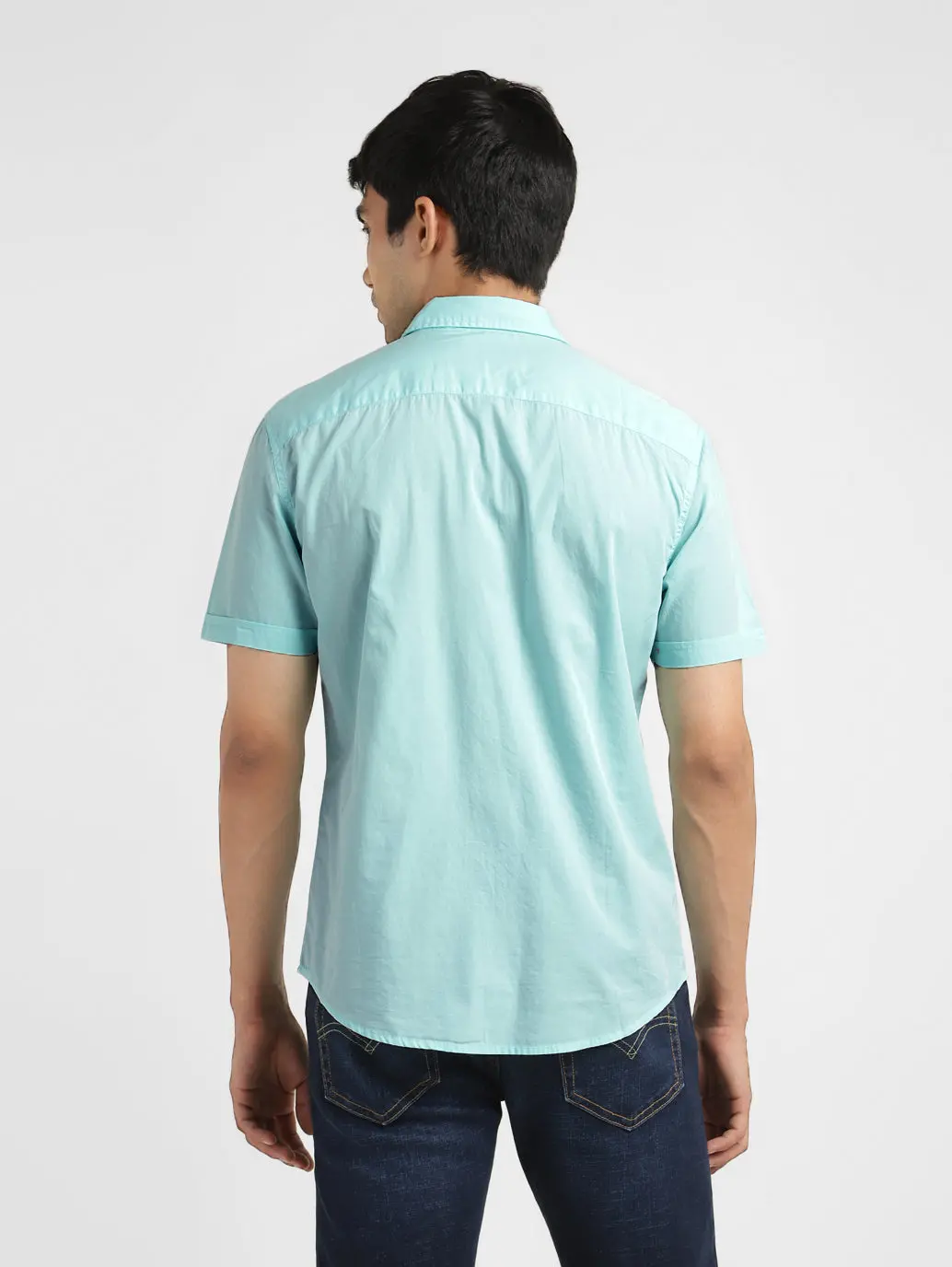 Men's Brand Logo Slim Fit Shirt 3