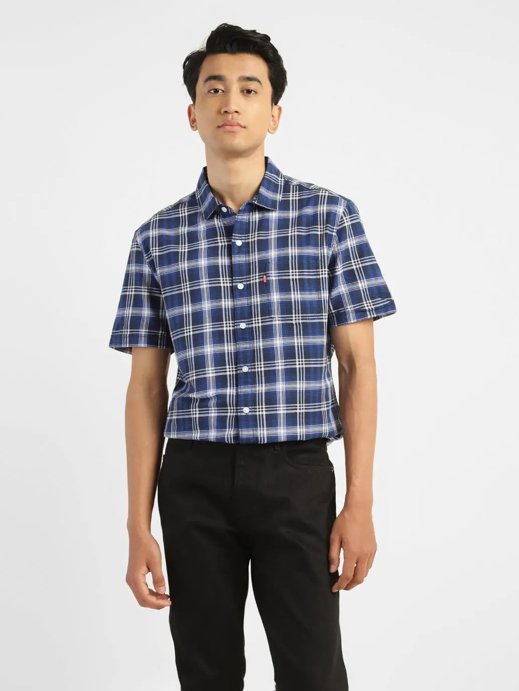 Men's Chekered Slim Fit Shirts 2