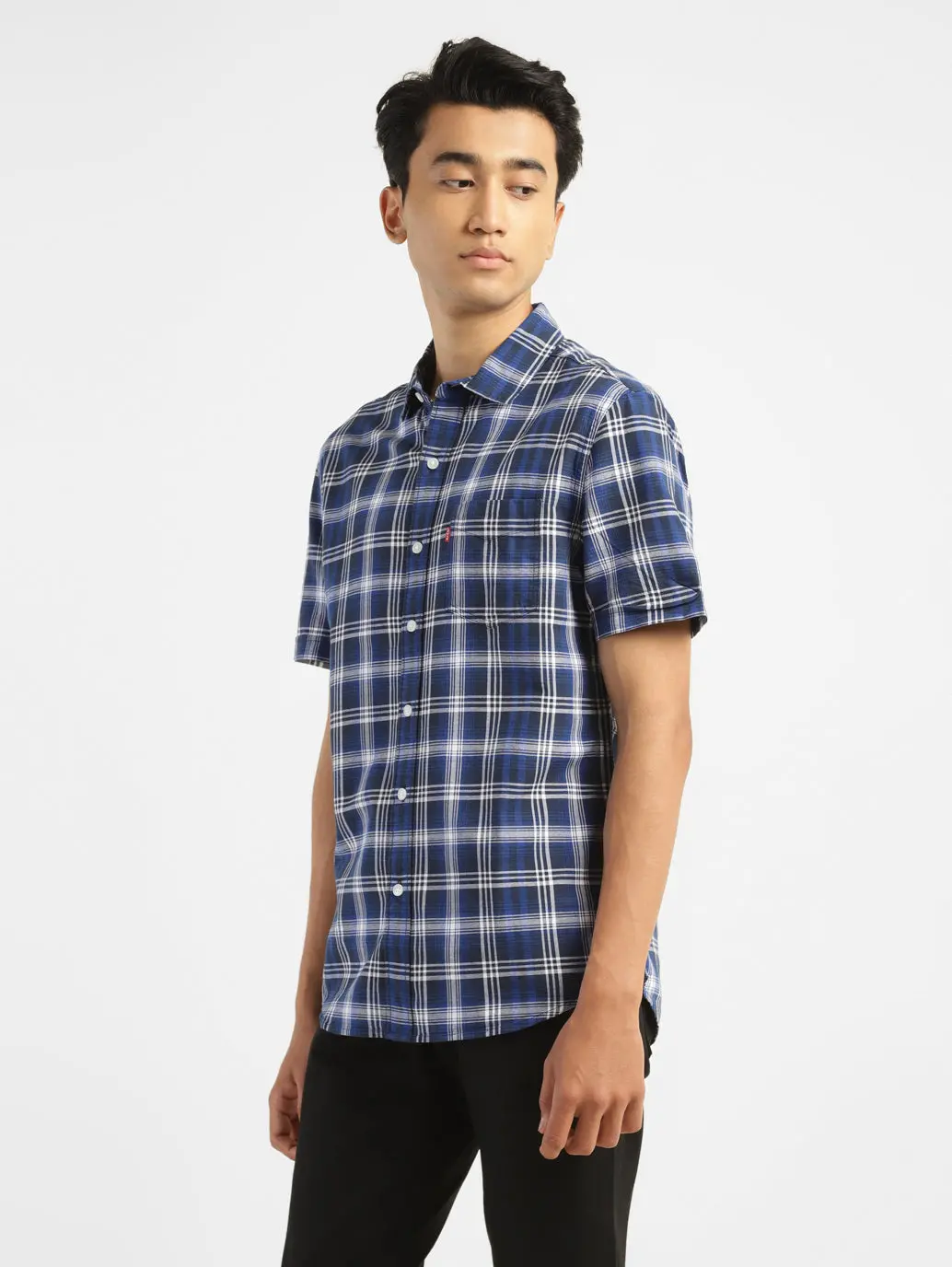 Men's Chekered Slim Fit Shirts 4