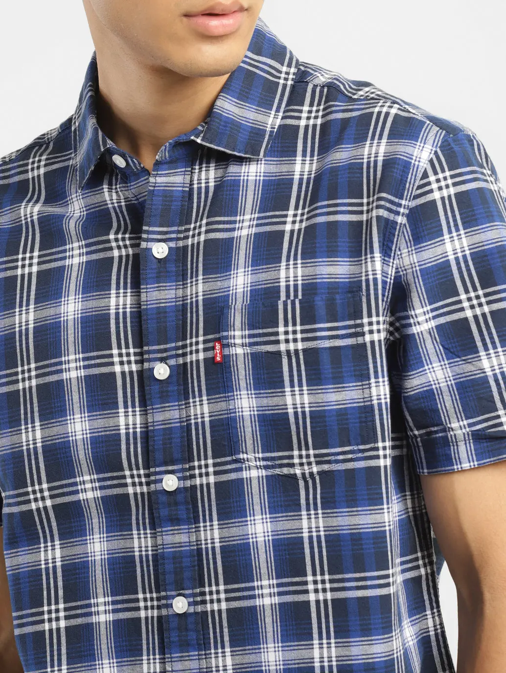 Men's Chekered Slim Fit Shirts 5