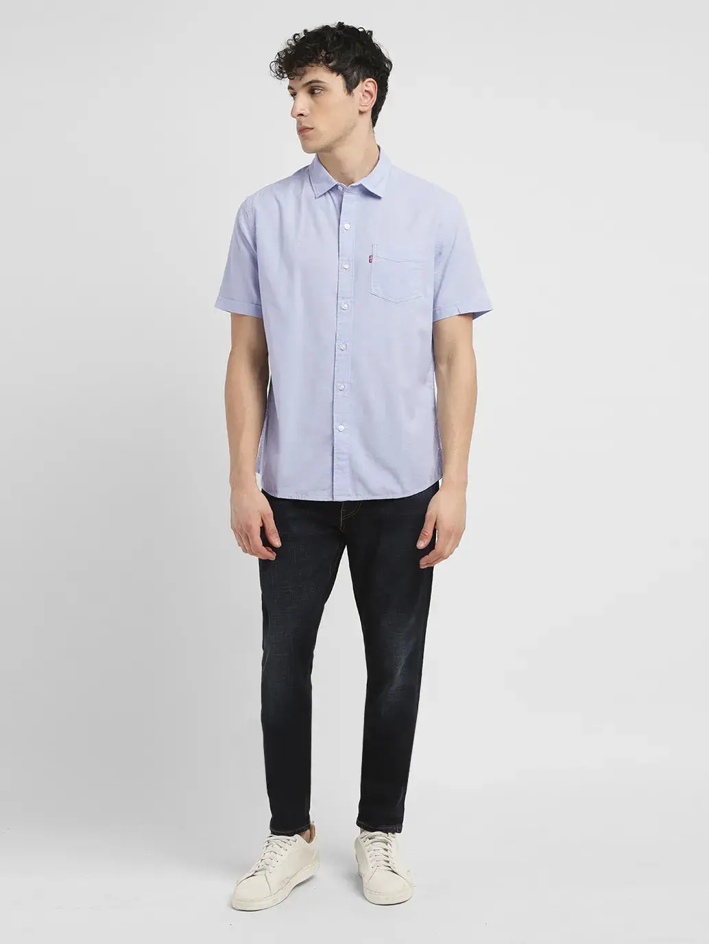 Men's Solid Slim Fit Shirt 1