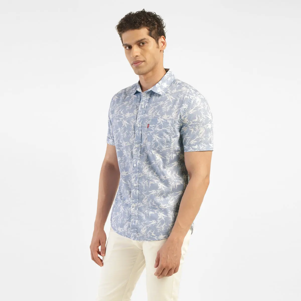 Men's All Over Printed Slim Fit Shirt 1