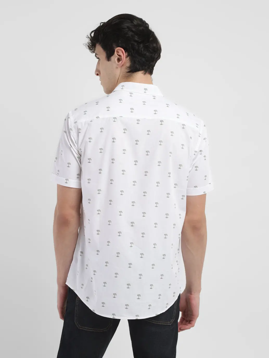 Men's All Over Printed Slim Fit Shirt 3