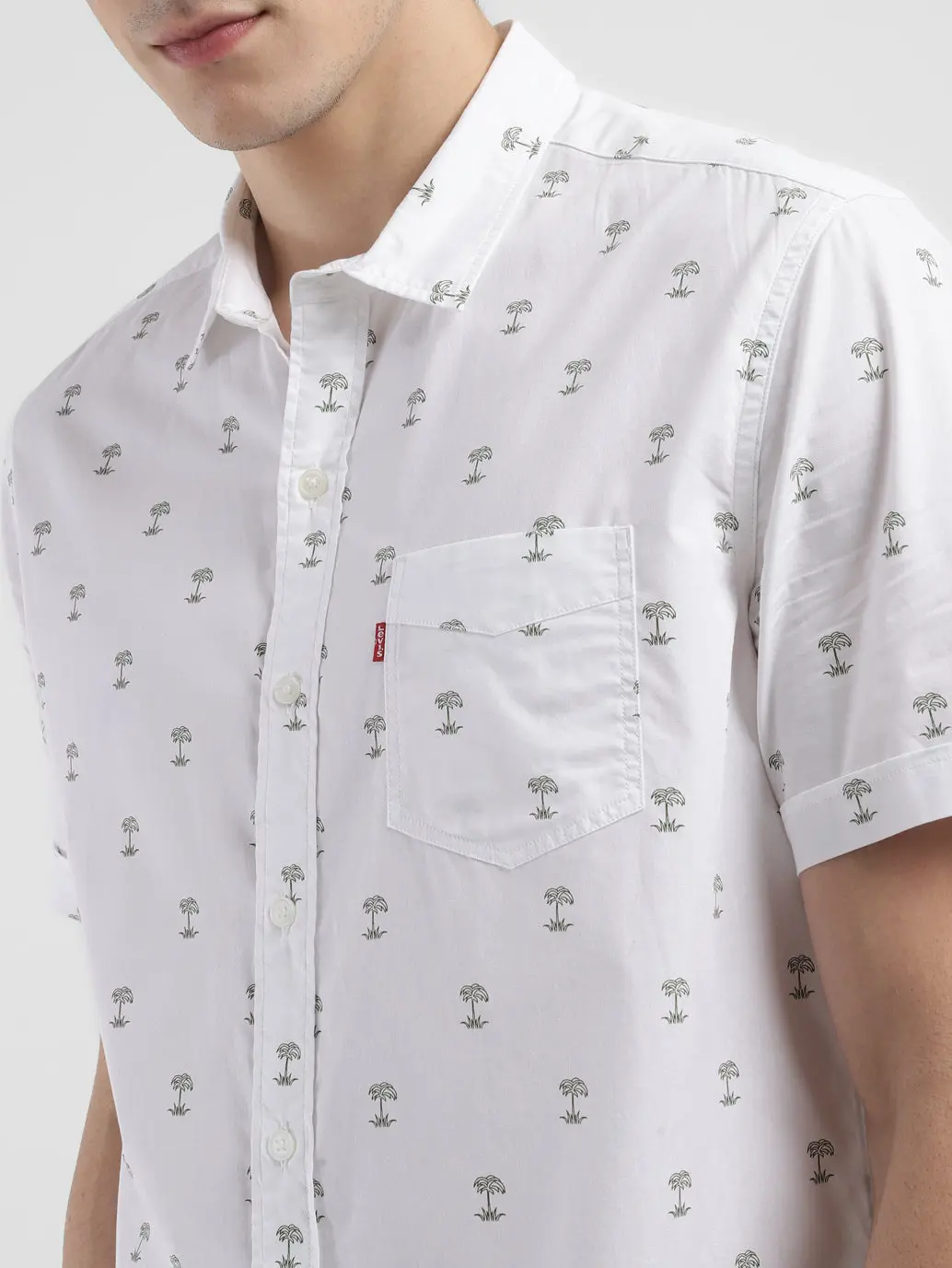 Men's All Over Printed Slim Fit Shirt 5