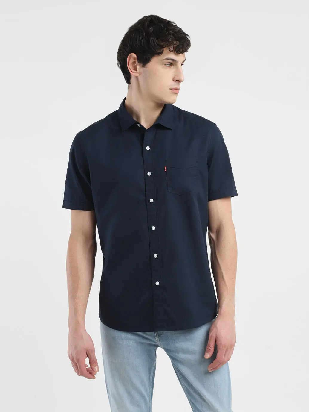 Men's Solid Slim Fit Shirt 2