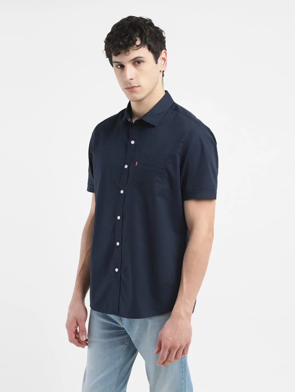 Men's Solid Slim Fit Shirt 4