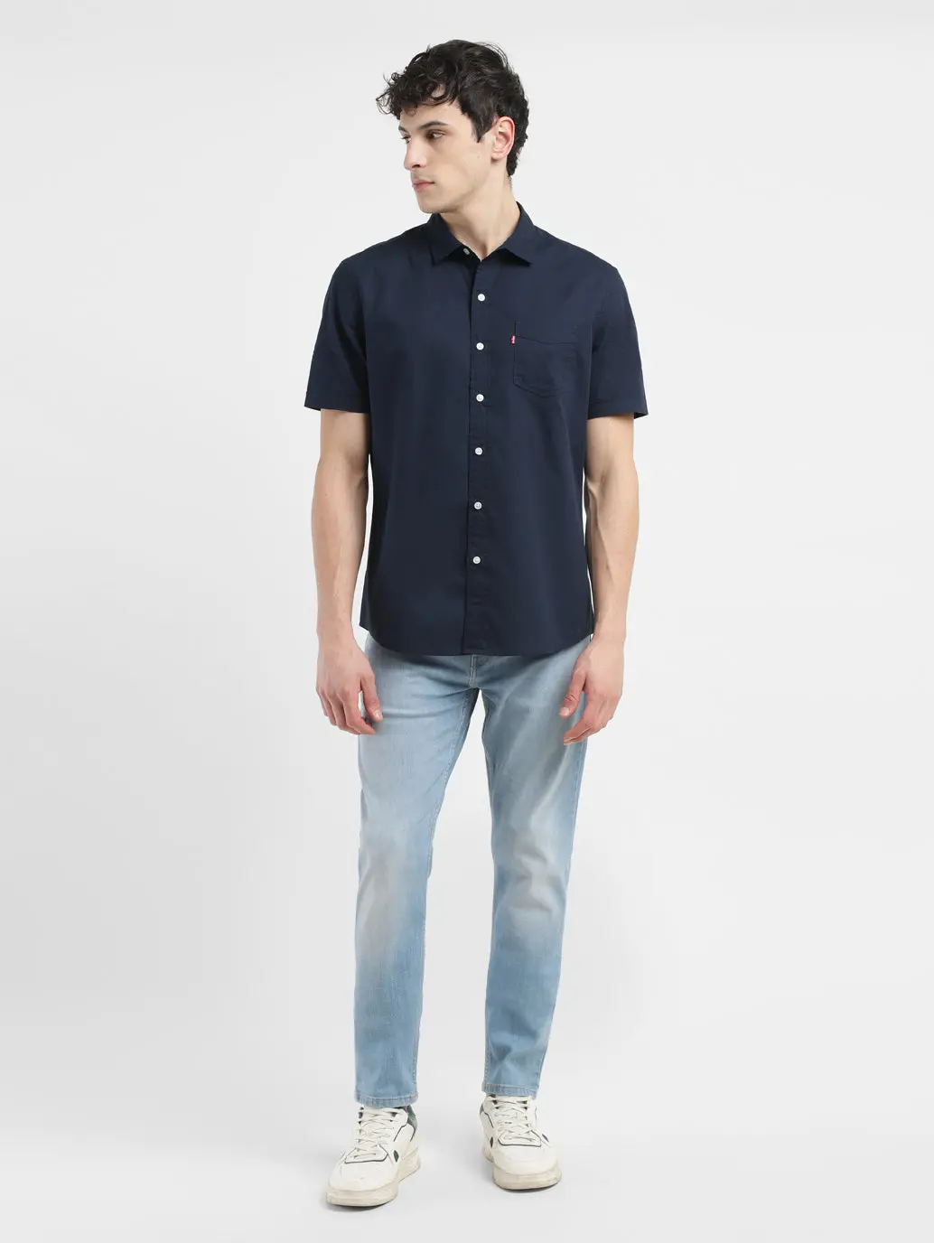 Men's Solid Slim Fit Shirt 6