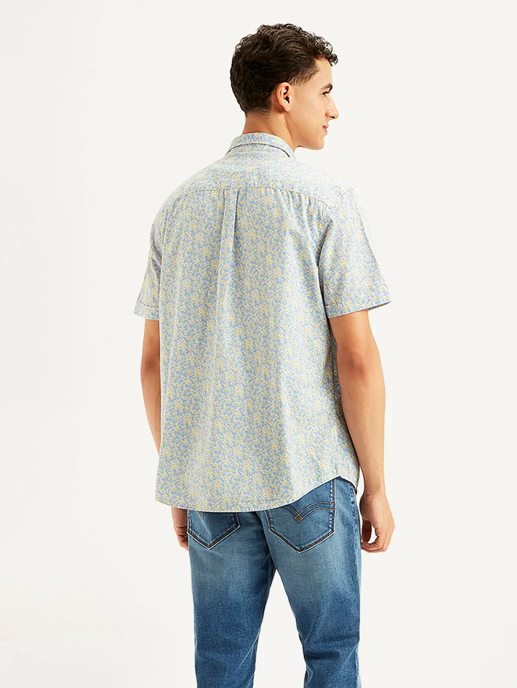 Men's Floral Print Slim Fit Shirt 3