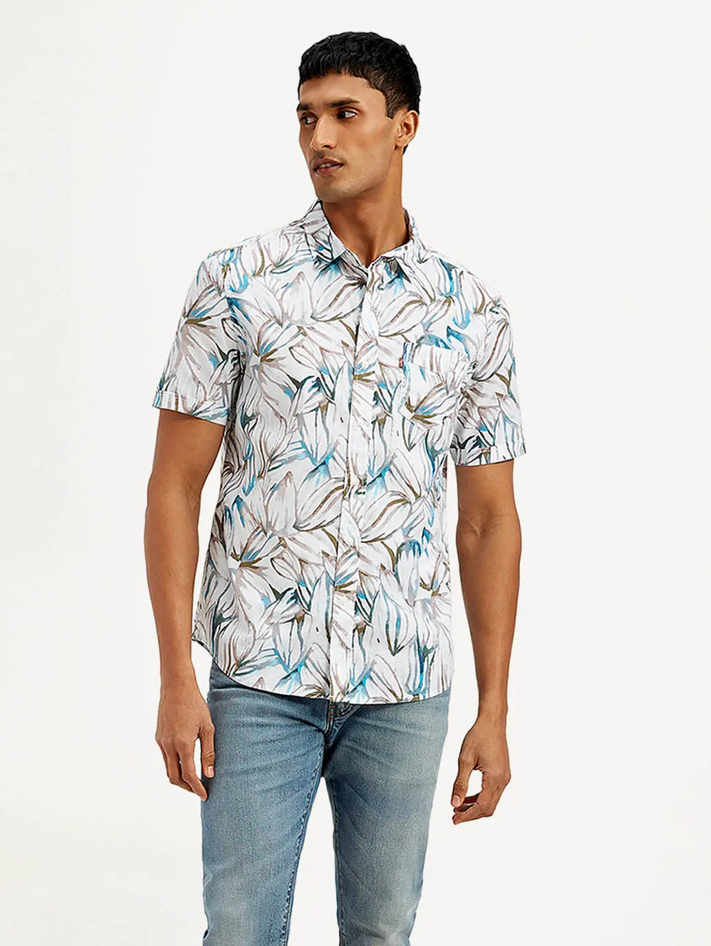 Men's Floral Slim Fit Shirt 2